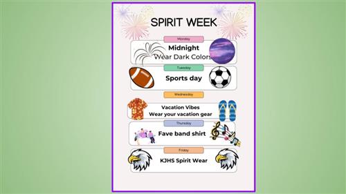  spirit week